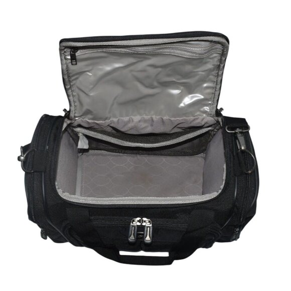 American Tourister Black Carry On Travel Duffle Bag - Picture 6 of 9